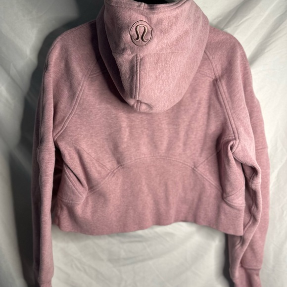 Lululemon faded pink scuba crop sweater - Picture 8 of 8